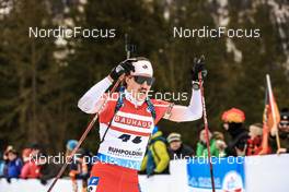 11.01.2023, Ruhpolding, Germany (GER): Adam Runnalls (CAN) - IBU World Cup Biathlon, individual men, Ruhpolding (GER). www.nordicfocus.com. © Manzoni/NordicFocus. Every downloaded picture is fee-liable.