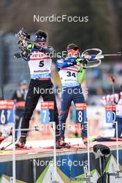 11.01.2023, Ruhpolding, Germany (GER): Tommaso Giacomel (ITA) - IBU World Cup Biathlon, individual men, Ruhpolding (GER). www.nordicfocus.com. © Manzoni/NordicFocus. Every downloaded picture is fee-liable.