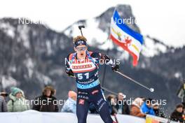 11.01.2023, Ruhpolding, Germany (GER): Filip Fjeld Andersen (NOR) - IBU World Cup Biathlon, individual men, Ruhpolding (GER). www.nordicfocus.com. © Manzoni/NordicFocus. Every downloaded picture is fee-liable.