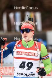 11.01.2023, Ruhpolding, Germany (GER): Alex Cisar (SLO) - IBU World Cup Biathlon, individual men, Ruhpolding (GER). www.nordicfocus.com. © Manzoni/NordicFocus. Every downloaded picture is fee-liable.