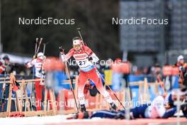 11.01.2023, Ruhpolding, Germany (GER): Christian Gow (CAN) - IBU World Cup Biathlon, individual men, Ruhpolding (GER). www.nordicfocus.com. © Manzoni/NordicFocus. Every downloaded picture is fee-liable.
