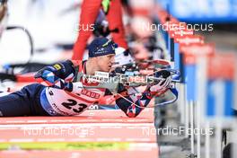 11.01.2023, Ruhpolding, Germany (GER): Vetle Sjaastad Christiansen (NOR) - IBU World Cup Biathlon, individual men, Ruhpolding (GER). www.nordicfocus.com. © Manzoni/NordicFocus. Every downloaded picture is fee-liable.