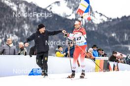 11.01.2023, Ruhpolding, Germany (GER): Christian Gow (CAN) - IBU World Cup Biathlon, individual men, Ruhpolding (GER). www.nordicfocus.com. © Manzoni/NordicFocus. Every downloaded picture is fee-liable.