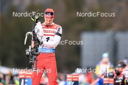 11.01.2023, Ruhpolding, Germany (GER): Niklas Hartweg (SUI) - IBU World Cup Biathlon, individual men, Ruhpolding (GER). www.nordicfocus.com. © Manzoni/NordicFocus. Every downloaded picture is fee-liable.