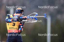 11.01.2023, Ruhpolding, Germany (GER): Johannes Thingnes Boe (NOR) - IBU World Cup Biathlon, individual men, Ruhpolding (GER). www.nordicfocus.com. © Manzoni/NordicFocus. Every downloaded picture is fee-liable.