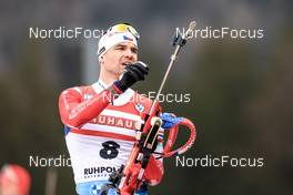 11.01.2023, Ruhpolding, Germany (GER): Michal Krcmar (CZE) - IBU World Cup Biathlon, individual men, Ruhpolding (GER). www.nordicfocus.com. © Manzoni/NordicFocus. Every downloaded picture is fee-liable.