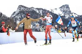 11.01.2023, Ruhpolding, Germany (GER): Niklas Hartweg (SUI) - IBU World Cup Biathlon, individual men, Ruhpolding (GER). www.nordicfocus.com. © Manzoni/NordicFocus. Every downloaded picture is fee-liable.
