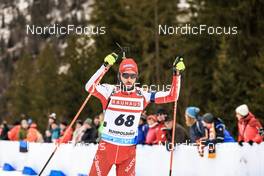 11.01.2023, Ruhpolding, Germany (GER): Jeremy Finello (SUI) - IBU World Cup Biathlon, individual men, Ruhpolding (GER). www.nordicfocus.com. © Manzoni/NordicFocus. Every downloaded picture is fee-liable.