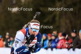 11.01.2023, Ruhpolding, Germany (GER): Jaakko Ranta (FIN) - IBU World Cup Biathlon, individual men, Ruhpolding (GER). www.nordicfocus.com. © Manzoni/NordicFocus. Every downloaded picture is fee-liable.