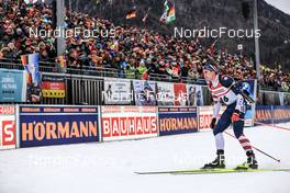 11.01.2023, Ruhpolding, Germany (GER): Sean Doherty (USA) - IBU World Cup Biathlon, individual men, Ruhpolding (GER). www.nordicfocus.com. © Manzoni/NordicFocus. Every downloaded picture is fee-liable.