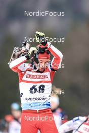 11.01.2023, Ruhpolding, Germany (GER): Jeremy Finello (SUI) - IBU World Cup Biathlon, individual men, Ruhpolding (GER). www.nordicfocus.com. © Manzoni/NordicFocus. Every downloaded picture is fee-liable.