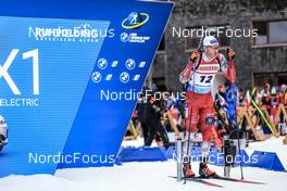 11.01.2023, Ruhpolding, Germany (GER): Simon Eder (AUT) - IBU World Cup Biathlon, individual men, Ruhpolding (GER). www.nordicfocus.com. © Manzoni/NordicFocus. Every downloaded picture is fee-liable.