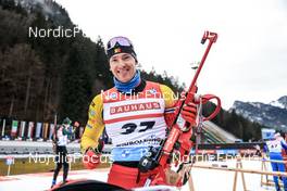 11.01.2023, Ruhpolding, Germany (GER): Florent Claude (BEL) - IBU World Cup Biathlon, individual men, Ruhpolding (GER). www.nordicfocus.com. © Manzoni/NordicFocus. Every downloaded picture is fee-liable.
