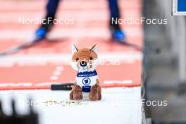 11.01.2023, Ruhpolding, Germany (GER): Event Feature: mascotte - IBU World Cup Biathlon, individual men, Ruhpolding (GER). www.nordicfocus.com. © Manzoni/NordicFocus. Every downloaded picture is fee-liable.
