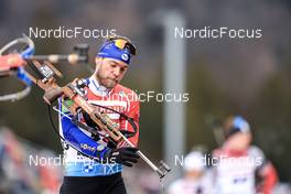 11.01.2023, Ruhpolding, Germany (GER): Antonin Guigonnat (FRA) - IBU World Cup Biathlon, individual men, Ruhpolding (GER). www.nordicfocus.com. © Manzoni/NordicFocus. Every downloaded picture is fee-liable.