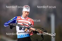 11.01.2023, Ruhpolding, Germany (GER): Eric Perrot (FRA) - IBU World Cup Biathlon, individual men, Ruhpolding (GER). www.nordicfocus.com. © Manzoni/NordicFocus. Every downloaded picture is fee-liable.