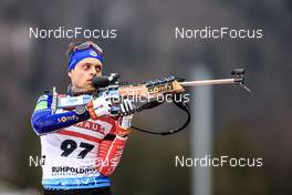 11.01.2023, Ruhpolding, Germany (GER): Oscar Lombardot (FRA) - IBU World Cup Biathlon, individual men, Ruhpolding (GER). www.nordicfocus.com. © Manzoni/NordicFocus. Every downloaded picture is fee-liable.