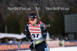 11.01.2023, Ruhpolding, Germany (GER): Justus Strelow (GER) - IBU World Cup Biathlon, individual men, Ruhpolding (GER). www.nordicfocus.com. © Manzoni/NordicFocus. Every downloaded picture is fee-liable.