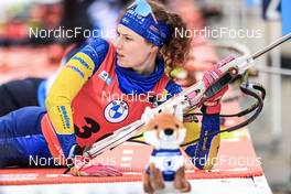 12.01.2023, Ruhpolding, Germany (GER): Hanna Oeberg (SWE) - IBU World Cup Biathlon, individual women, Ruhpolding (GER). www.nordicfocus.com. © Manzoni/NordicFocus. Every downloaded picture is fee-liable.