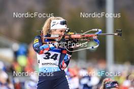 12.01.2023, Ruhpolding, Germany (GER): Karoline Offigstad Knotten (NOR) - IBU World Cup Biathlon, individual women, Ruhpolding (GER). www.nordicfocus.com. © Manzoni/NordicFocus. Every downloaded picture is fee-liable.