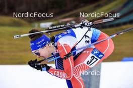 12.01.2023, Ruhpolding, Germany (GER): Lou Jeanmonnot (FRA) - IBU World Cup Biathlon, individual women, Ruhpolding (GER). www.nordicfocus.com. © Manzoni/NordicFocus. Every downloaded picture is fee-liable.