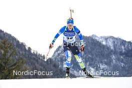12.01.2023, Ruhpolding, Germany (GER): Yuliia Dzhima (UKR) - IBU World Cup Biathlon, individual women, Ruhpolding (GER). www.nordicfocus.com. © Manzoni/NordicFocus. Every downloaded picture is fee-liable.