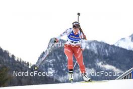12.01.2023, Ruhpolding, Germany (GER): Lena Haecki-Gross (SUI) - IBU World Cup Biathlon, individual women, Ruhpolding (GER). www.nordicfocus.com. © Manzoni/NordicFocus. Every downloaded picture is fee-liable.