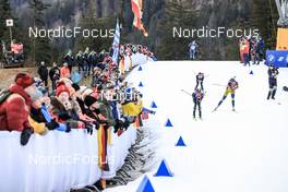 12.01.2023, Ruhpolding, Germany (GER): Denise Herrmann-Wick (GER), Hanna Oeberg (SWE), (l-r) - IBU World Cup Biathlon, individual women, Ruhpolding (GER). www.nordicfocus.com. © Manzoni/NordicFocus. Every downloaded picture is fee-liable.