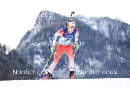 12.01.2023, Ruhpolding, Germany (GER): Emma Lunder (CAN) - IBU World Cup Biathlon, individual women, Ruhpolding (GER). www.nordicfocus.com. © Manzoni/NordicFocus. Every downloaded picture is fee-liable.