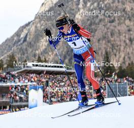 12.01.2023, Ruhpolding, Germany (GER): Sophie Chauveau (FRA) - IBU World Cup Biathlon, individual women, Ruhpolding (GER). www.nordicfocus.com. © Manzoni/NordicFocus. Every downloaded picture is fee-liable.