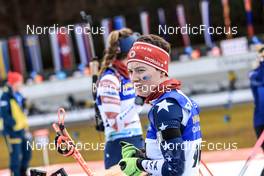 12.01.2023, Ruhpolding, Germany (GER): Jaquelyn Garso (USA) - IBU World Cup Biathlon, individual women, Ruhpolding (GER). www.nordicfocus.com. © Manzoni/NordicFocus. Every downloaded picture is fee-liable.