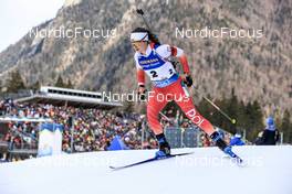 12.01.2023, Ruhpolding, Germany (GER): Kamila Zuk (POL) - IBU World Cup Biathlon, individual women, Ruhpolding (GER). www.nordicfocus.com. © Manzoni/NordicFocus. Every downloaded picture is fee-liable.