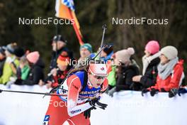 12.01.2023, Ruhpolding, Germany (GER): Benita Peiffer (CAN) - IBU World Cup Biathlon, individual women, Ruhpolding (GER). www.nordicfocus.com. © Manzoni/NordicFocus. Every downloaded picture is fee-liable.