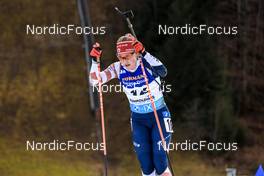 12.01.2023, Ruhpolding, Germany (GER): Kelsey Joan Dickinson (USA) - IBU World Cup Biathlon, individual women, Ruhpolding (GER). www.nordicfocus.com. © Manzoni/NordicFocus. Every downloaded picture is fee-liable.
