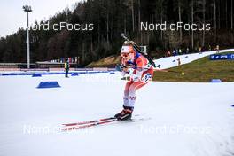 12.01.2023, Ruhpolding, Germany (GER): Emily Dickson (CAN) - IBU World Cup Biathlon, individual women, Ruhpolding (GER). www.nordicfocus.com. © Manzoni/NordicFocus. Every downloaded picture is fee-liable.
