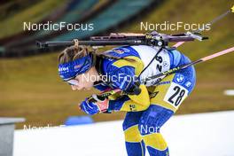 12.01.2023, Ruhpolding, Germany (GER): Anna Magnusson (SWE) - IBU World Cup Biathlon, individual women, Ruhpolding (GER). www.nordicfocus.com. © Manzoni/NordicFocus. Every downloaded picture is fee-liable.
