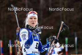 12.01.2023, Ruhpolding, Germany (GER): Mari Eder (FIN) - IBU World Cup Biathlon, individual women, Ruhpolding (GER). www.nordicfocus.com. © Manzoni/NordicFocus. Every downloaded picture is fee-liable.