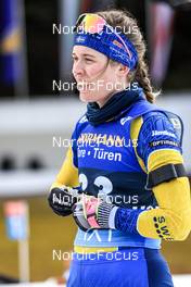 12.01.2023, Ruhpolding, Germany (GER): Elvira Oeberg (SWE) - IBU World Cup Biathlon, individual women, Ruhpolding (GER). www.nordicfocus.com. © Manzoni/NordicFocus. Every downloaded picture is fee-liable.