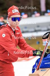 15.01.2023, Ruhpolding, Germany (GER): Sebastian Stalder (SUI) - IBU World Cup Biathlon, mass men, Ruhpolding (GER). www.nordicfocus.com. © Manzoni/NordicFocus. Every downloaded picture is fee-liable.