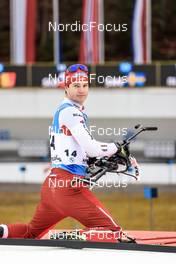 15.01.2023, Ruhpolding, Germany (GER): Niklas Hartweg (SUI) - IBU World Cup Biathlon, mass men, Ruhpolding (GER). www.nordicfocus.com. © Manzoni/NordicFocus. Every downloaded picture is fee-liable.