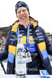 15.01.2023, Ruhpolding, Germany (GER): Mattias Nilsson (SWE) - IBU World Cup Biathlon, mass men, Ruhpolding (GER). www.nordicfocus.com. © Manzoni/NordicFocus. Every downloaded picture is fee-liable.