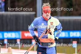 15.01.2023, Ruhpolding, Germany (GER): Roman Rees (GER) - IBU World Cup Biathlon, mass men, Ruhpolding (GER). www.nordicfocus.com. © Manzoni/NordicFocus. Every downloaded picture is fee-liable.