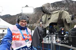 15.01.2023, Ruhpolding, Germany (GER): Volkmar Kochan (GER), ARD - IBU World Cup Biathlon, mass men, Ruhpolding (GER). www.nordicfocus.com. © Manzoni/NordicFocus. Every downloaded picture is fee-liable.