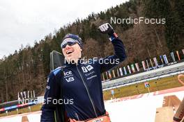 15.01.2023, Ruhpolding, Germany (GER): Johannes Dale (NOR) - IBU World Cup Biathlon, mass men, Ruhpolding (GER). www.nordicfocus.com. © Manzoni/NordicFocus. Every downloaded picture is fee-liable.