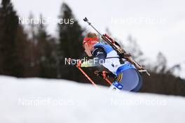 15.01.2023, Ruhpolding, Germany (GER): Roman Rees (GER) - IBU World Cup Biathlon, mass men, Ruhpolding (GER). www.nordicfocus.com. © Manzoni/NordicFocus. Every downloaded picture is fee-liable.