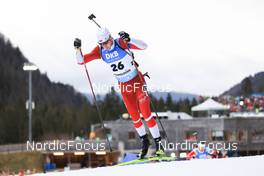 15.01.2023, Ruhpolding, Germany (GER): Andrejs Rastorgujevs (LAT) - IBU World Cup Biathlon, mass men, Ruhpolding (GER). www.nordicfocus.com. © Manzoni/NordicFocus. Every downloaded picture is fee-liable.