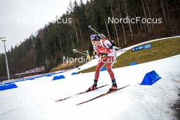 15.01.2023, Ruhpolding, Germany (GER): Aita Gasparin (SUI) - IBU World Cup Biathlon, mass women, Ruhpolding (GER). www.nordicfocus.com. © Manzoni/NordicFocus. Every downloaded picture is fee-liable.