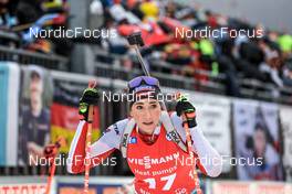 15.01.2023, Ruhpolding, Germany (GER): Aita Gasparin (SUI) - IBU World Cup Biathlon, mass women, Ruhpolding (GER). www.nordicfocus.com. © Manzoni/NordicFocus. Every downloaded picture is fee-liable.