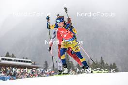 15.01.2023, Ruhpolding, Germany (GER): Linn Persson (SWE) - IBU World Cup Biathlon, mass women, Ruhpolding (GER). www.nordicfocus.com. © Manzoni/NordicFocus. Every downloaded picture is fee-liable.