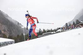 15.01.2023, Ruhpolding, Germany (GER): Anais Chevalier-Bouchet (FRA) - IBU World Cup Biathlon, mass women, Ruhpolding (GER). www.nordicfocus.com. © Manzoni/NordicFocus. Every downloaded picture is fee-liable.